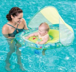 SwimWays Baby Spring Float - Splash N' Play -Island Beach Gear 0443ab2dab4a7943dc4bb7d0eda251ad 00882.1669782873