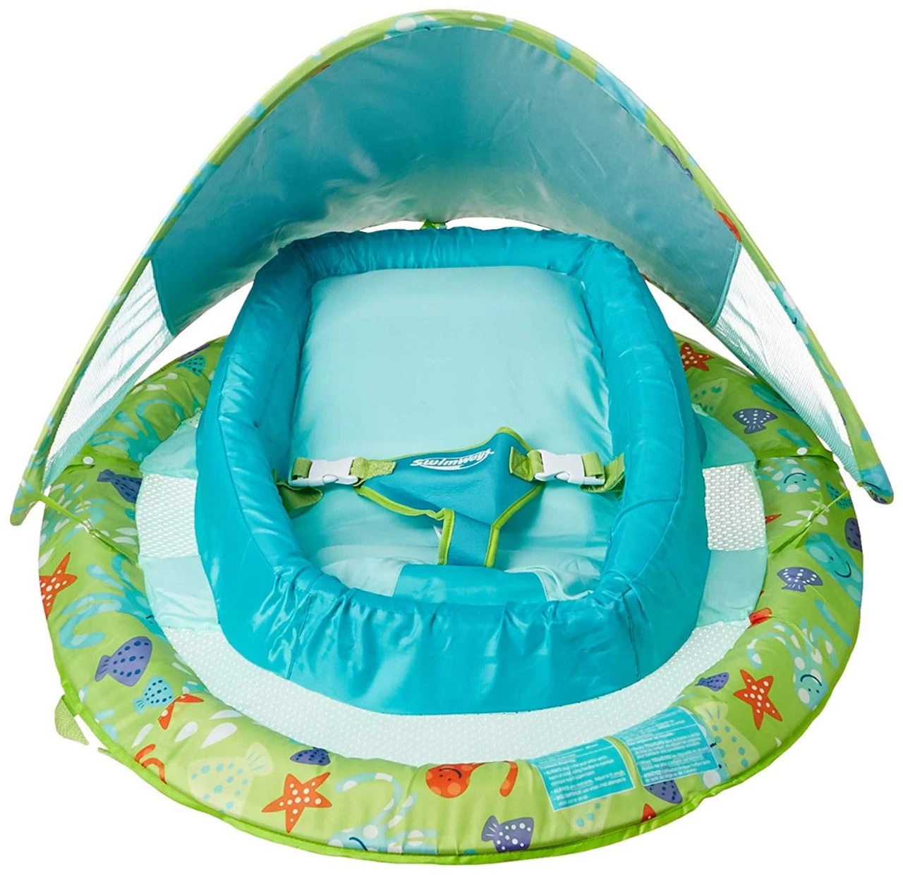 SwimWays 11554 Infant Spring Float W/Sun Canopy 2 SwimWays 11554 Infant Spring Float W/Sun Canopy - Image 2
