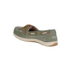 Sperry Top-Sider Sperry® Women's Barrelfish Linen Boat Shoe - Olive -Island Beach Gear 37c761f4467b75197981ca852cc2e11a 81582.1669754844
