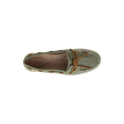 Sperry Top-Sider Sperry® Women's Barrelfish Linen Boat Shoe - Olive -Island Beach Gear 64485a17c3e1815ecd321d338d42c9ad 86118.1669754842