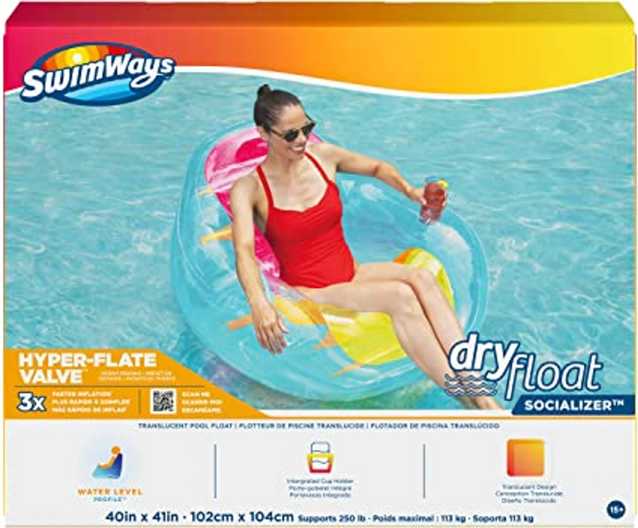 SwimWays Dry Float - The Socializer 4 SwimWays Dry Float - The Socializer - Image 4