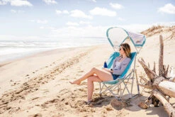 GCI Outdoor™ Pod Rocker W/ SunShade - Seafoam Green -Island Beach Gear 6a4f43b2b547047d5514db89302a1014 24479.1669759774