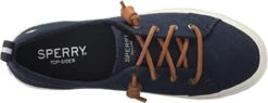 Sperry Top-Sider Sperry® STS98642 Women's Crest Vibe Sneaker Linen - Navy -Island Beach Gear 81OmFEQHC4L. AC UX575 10064.1677856738