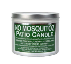 NoNatz No Mosquitoz 16oz.Tin Patio Candle