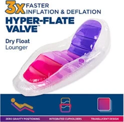 SwimWays Dry Float Lounger -Island Beach Gear cc12a1d6ed017c9afb6082f56c285e44 50870.1669782832