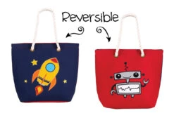Luvali Kid's Tote- Spaceship/Robot